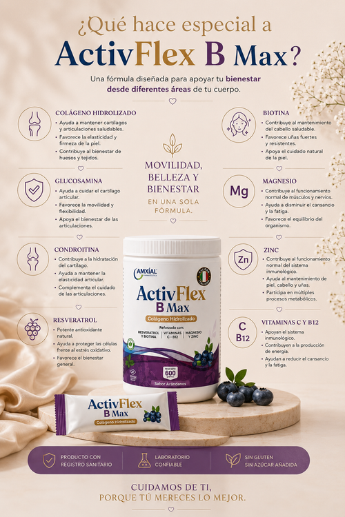 ACTIVFLEX B MAX – COLÁGENO HIDROLIZADO